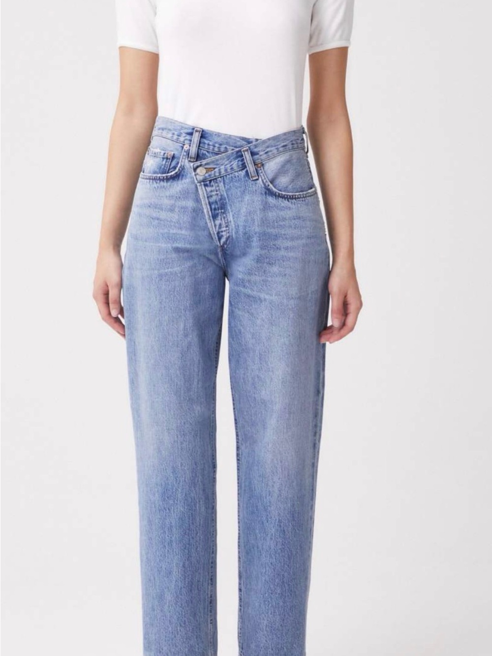 Agolde Criss Cross Jean in Eternal